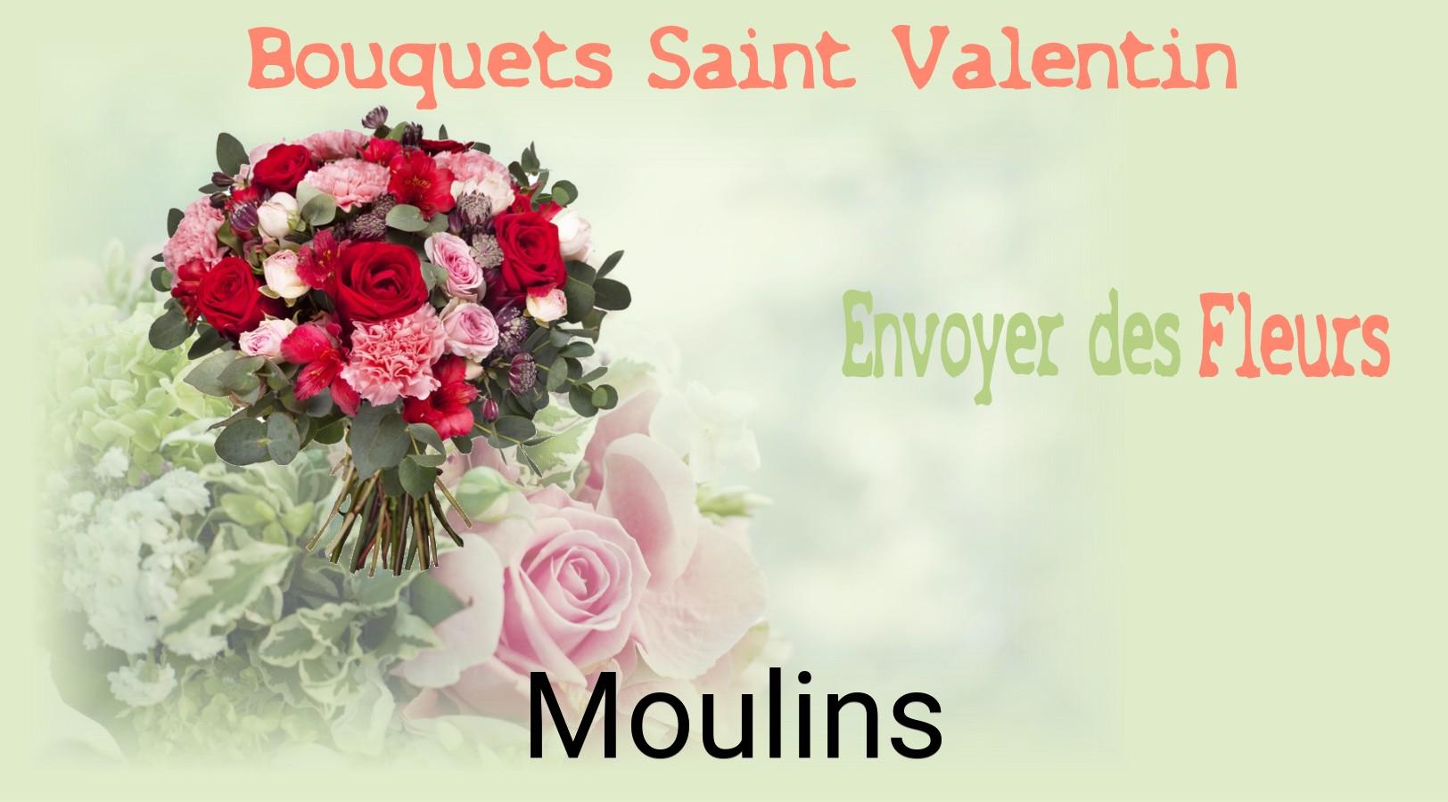 Roses de Saint-Valentin livrées à Moulins